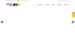 Desktop Screenshot of disbra.com.br