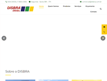 Tablet Screenshot of disbra.com.br